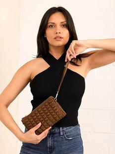 Jen & Co Riley Bubble Puffer Crossbody Alternate View